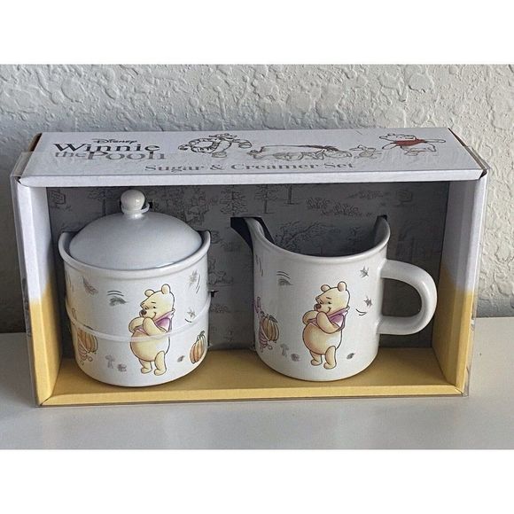 Disney Kitchen Disneywinnie Pooh Tigger Piglet Fall Coffee Sugar